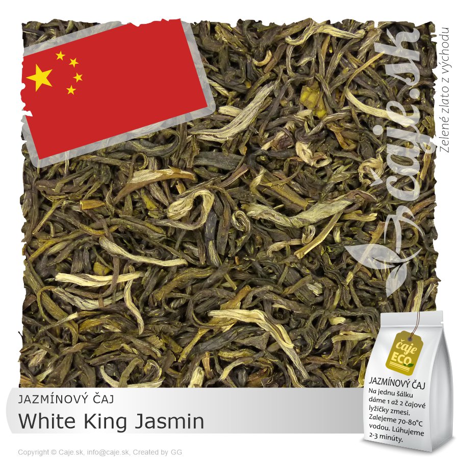 JAZMÍNOVÝ ČAJ China White King Jasmin (50g)