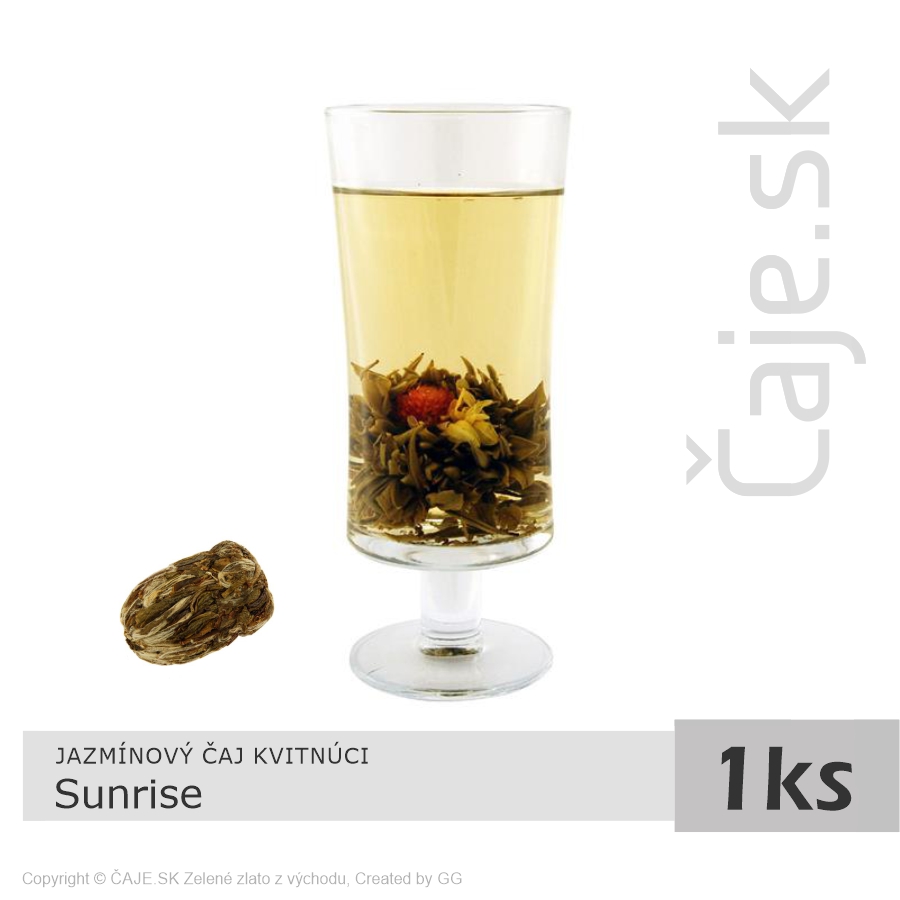 JAZMÍNOVÝ ČAJ KVITNÚCI Sunrise (1ks)