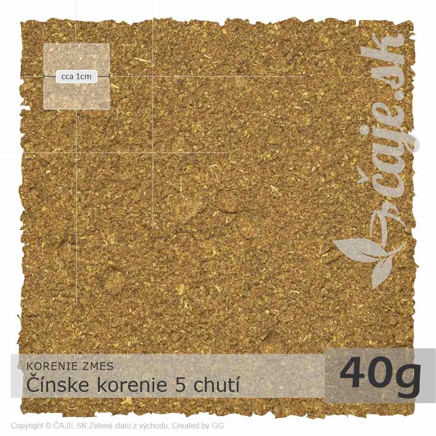 KORENIE ZMES Čínske korenie 5 chutí (40g)