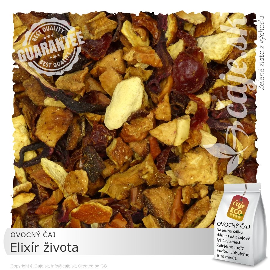 OVOCNÝ ČAJ Elixír života (50g)