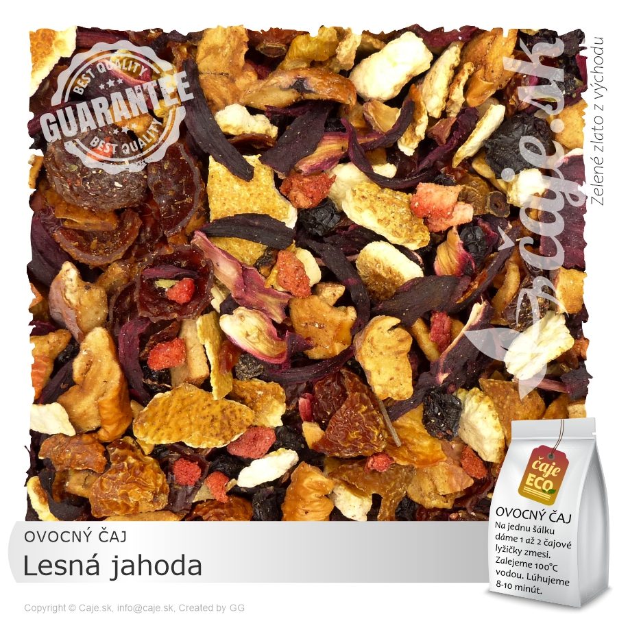 OVOCNÝ ČAJ Lesná jahoda (50g)
