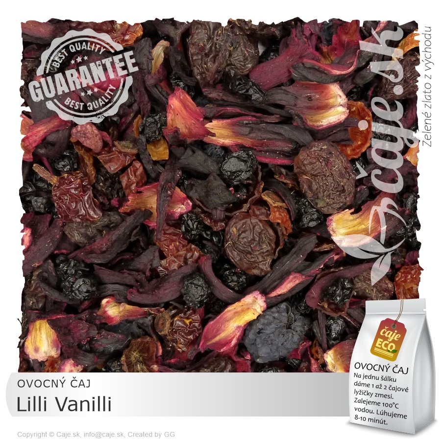 OVOCNÝ ČAJ Lilly Vanilli (50g)