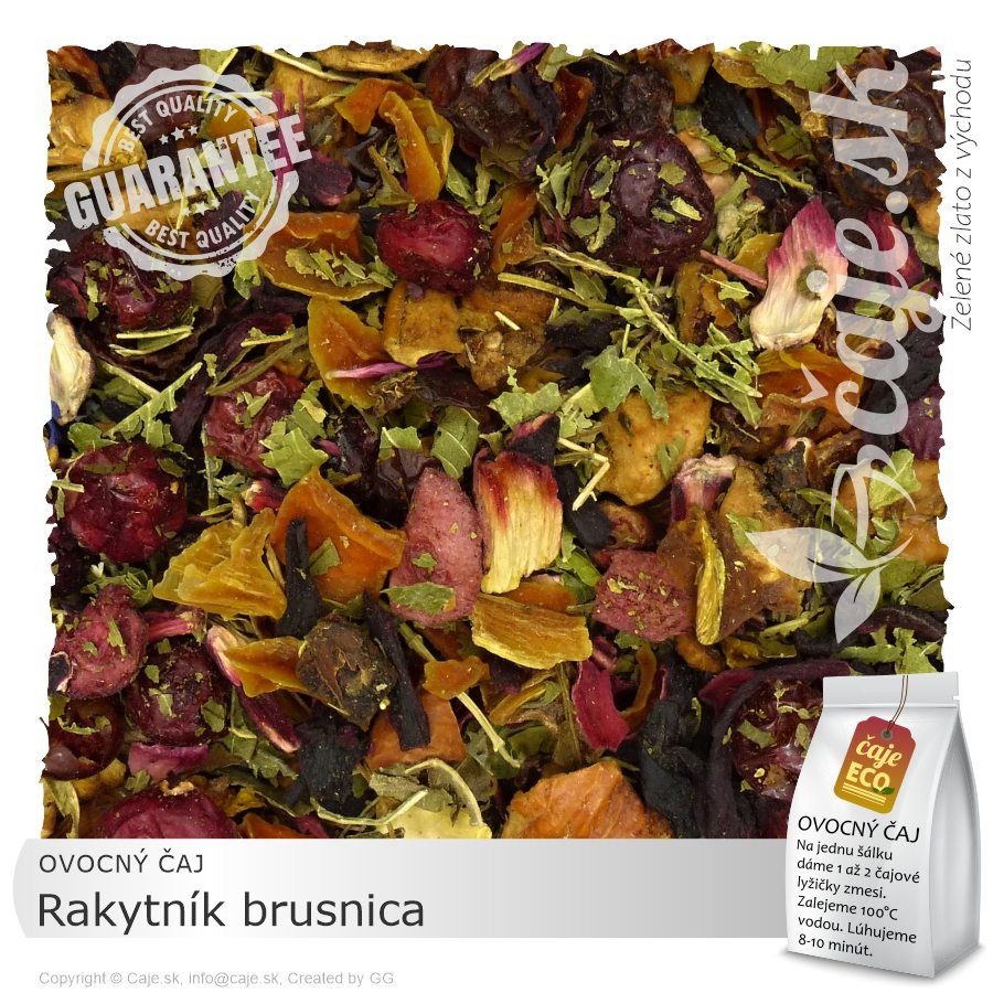 OVOCNÝ ČAJ Rakytník brusnica (50g)
