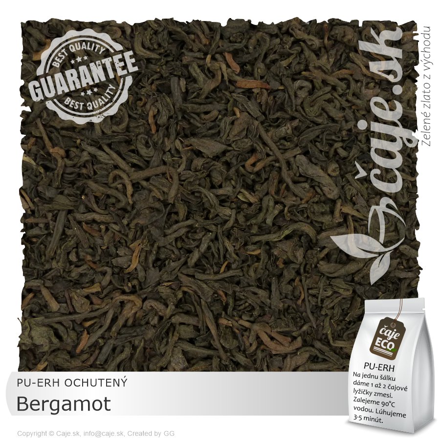 PU ERH OCHUTENÝ Bergamot (50g)