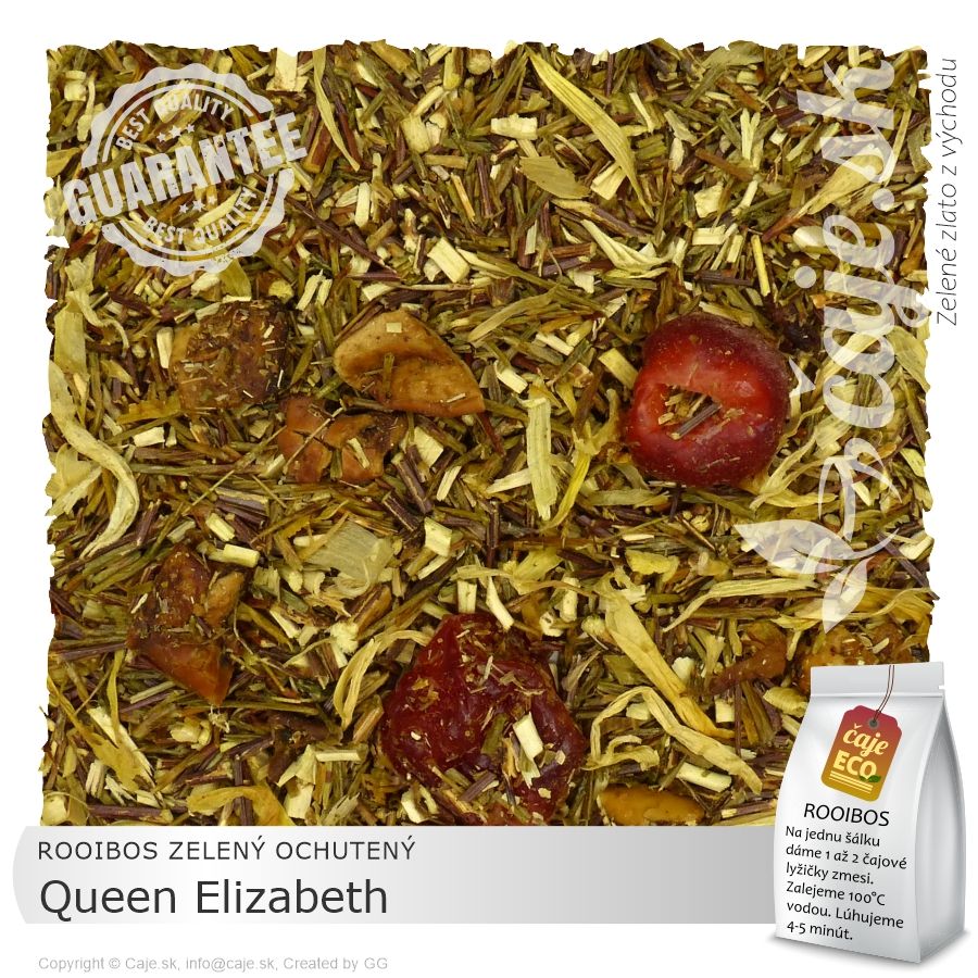 ROOIBOS ZELENÝ Queen Elizabeth (50g)