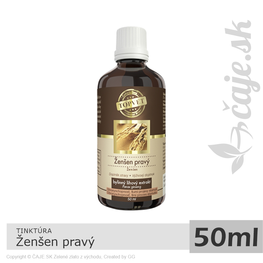 TINKTÚRA Ženšen pravý (50ml)