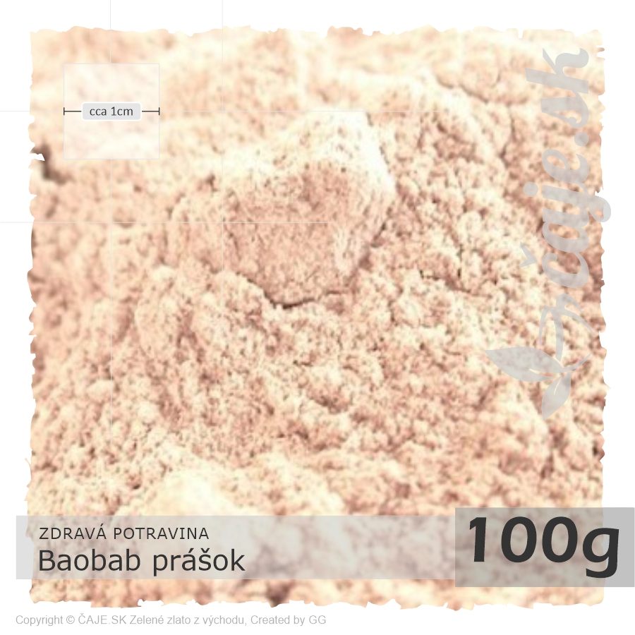 ZDRAVÉ POTRAVINY Baobab prášok (100g)