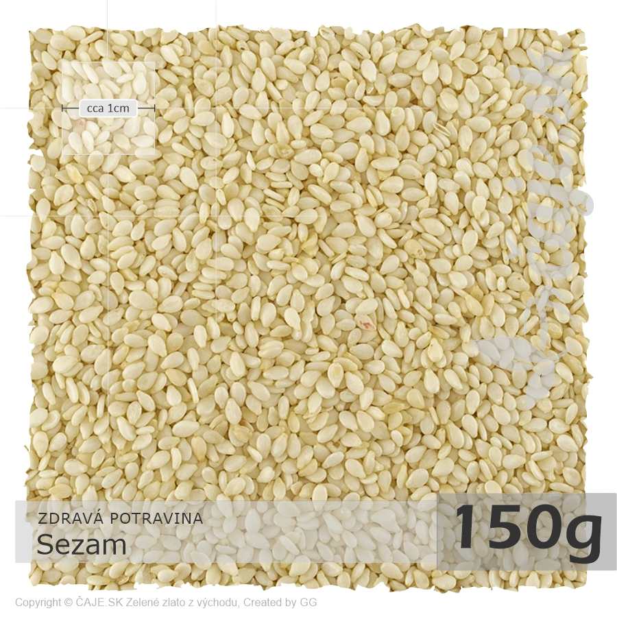 ZDRAVÉ POTRAVINY Sezam nelúpaný (150g)