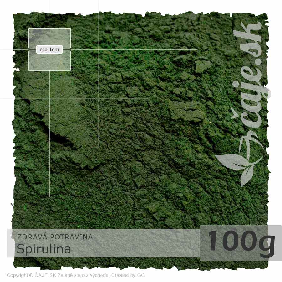 ZDRAVÉ POTRAVINY Spirulina – prášok (100g)