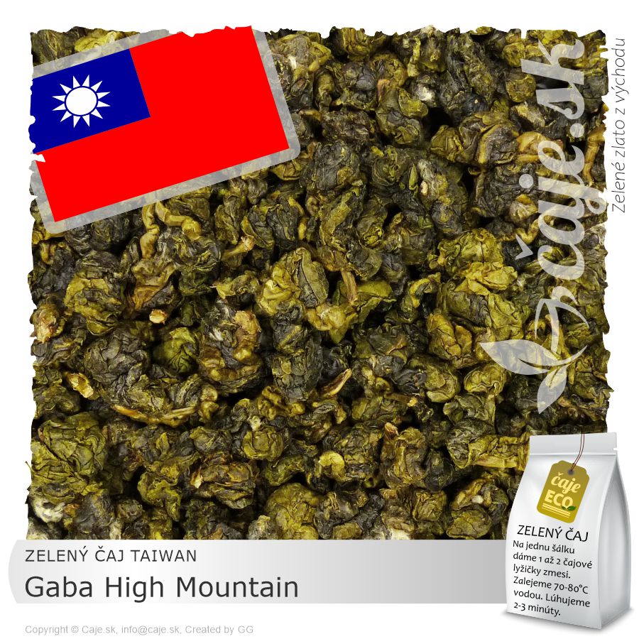 ZELENÝ ČAJ TAIWAN Gaba High Mountain (50g)