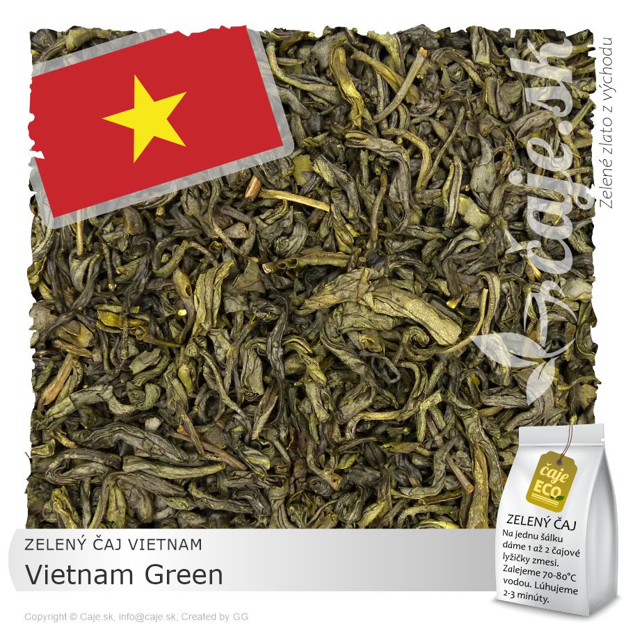 ZELENÝ ČAJ VIETNAM – Vietnam Green (50g)